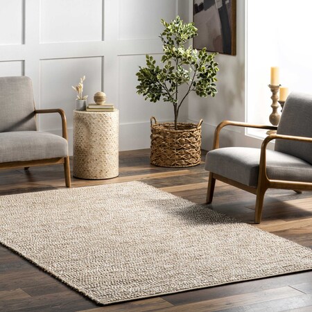 Nuloom Ivanna Casual Jute Blend Area Rug 5ft x 8ft HMMT09A-508
